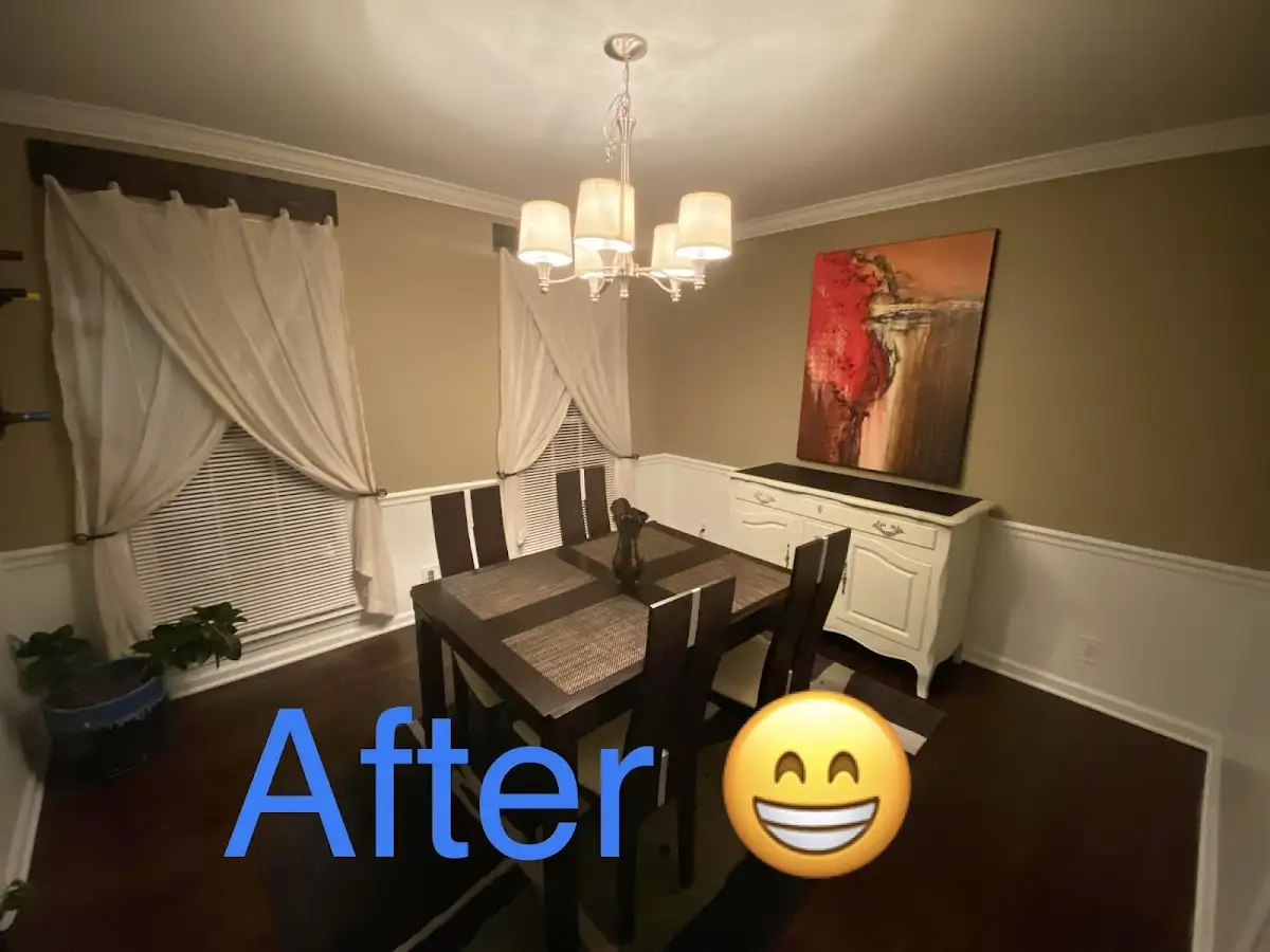Professional dining room restoration after water damage in Edwards